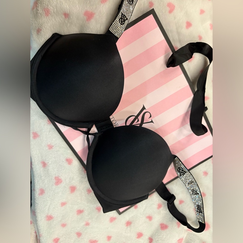 Victoria secret Shine strap Super push up bra - 32D